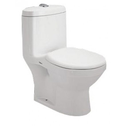Bồn cầu một khối nắp thường Viglacera BTE
