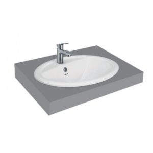 Chậu rửa âm bàn dương vành Viglacera CD1