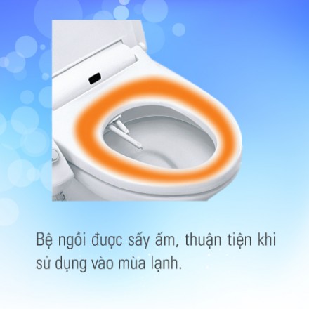 Nắp Bồn Cầu Thông Minh Bảng Điều Khiển Từ Xa INAX CW-KA22AVN - Ảnh 2