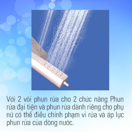 Nắp Bồn Cầu Thông Minh Bảng Điều Khiển Từ Xa INAX CW-KA22AVN - Ảnh 4