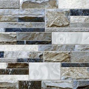 Gạch ốp tường giả cổ ngoại thất 200×400 Viglacera GW 2434