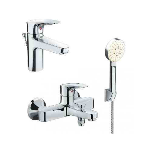 Bộ vòi chậu – Sen tắm Inax LFV-2002S + BFV-2003S