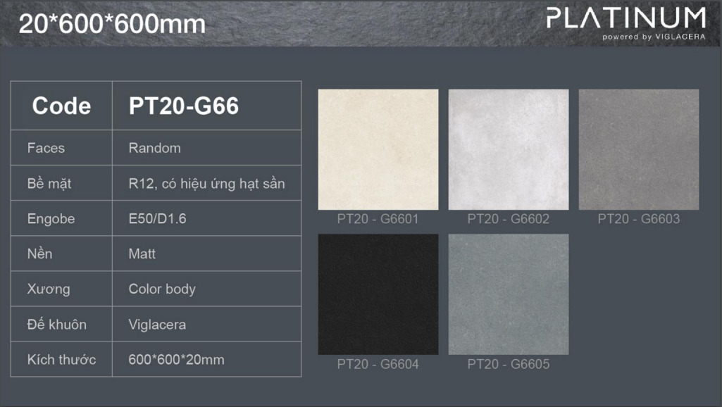 GẠCH PLATINUM 20MM – GẠCH OUTDOOR