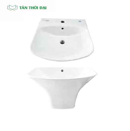 Chậu rửa treo tường Viglacera V64