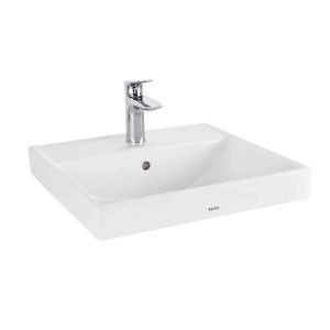Chậu rửa dương bàn TOTO LT710CSR#W