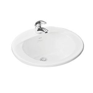 Chậu rửa âm bàn dương vành TOTO L501C#W