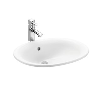 Chậu rửa âm bàn dương vành TOTO L762#XW