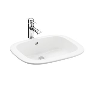 Chậu rửa âm bàn dương vành TOTO L763#XW