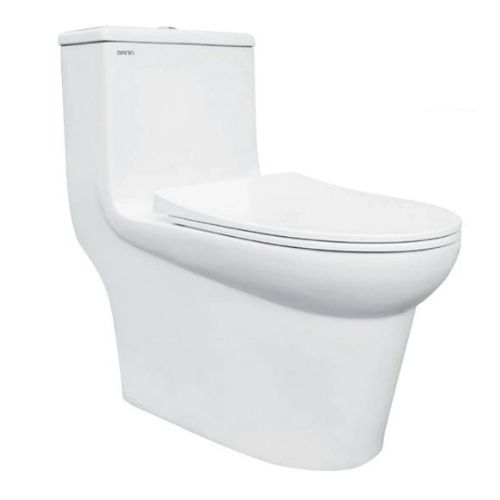 Bồn cầu một khối nắp êm Viglacera Sanfi S309