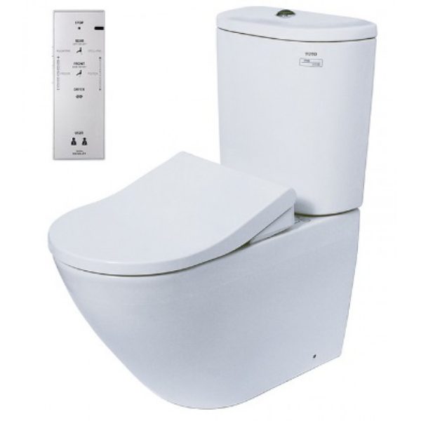 Bồn cầu hai khối thông minh TOTO CS761DW5#XW
