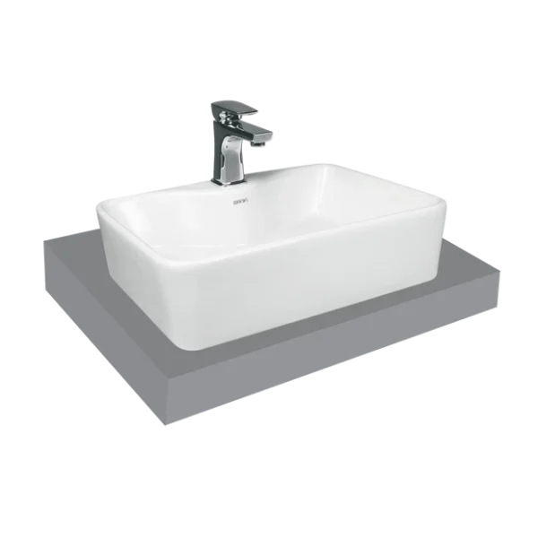 Chậu rửa dương bàn Viglacera Sanfi S504