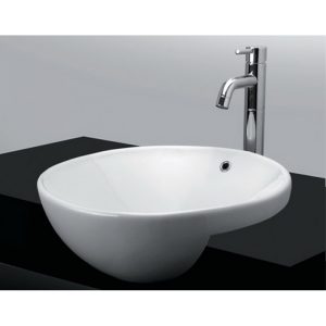 Chậu rửa đặt bán âm bàn TOTO LT533R#W