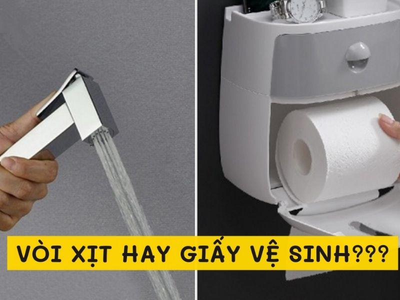 Hướng dẫn cách dùng vòi xịt vệ sinh chuẩn nhất