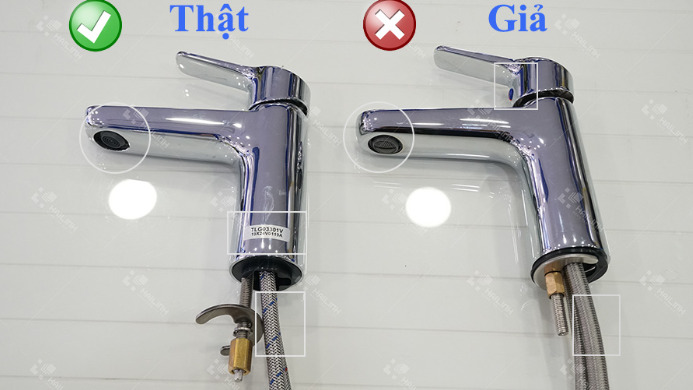 Phân biệt thiết bị vệ sinh TOTO thật giả đơn giản