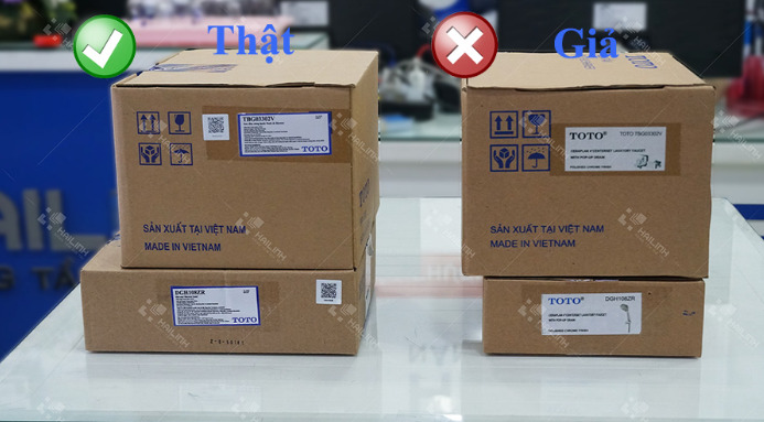 Phân biệt thiết bị vệ sinh TOTO thật giả đơn giản