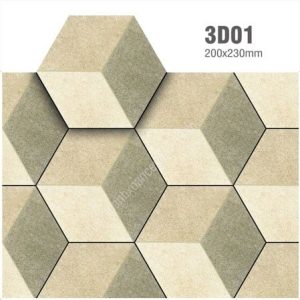 Gạch lát nền 200×230 Viglacera 3D01