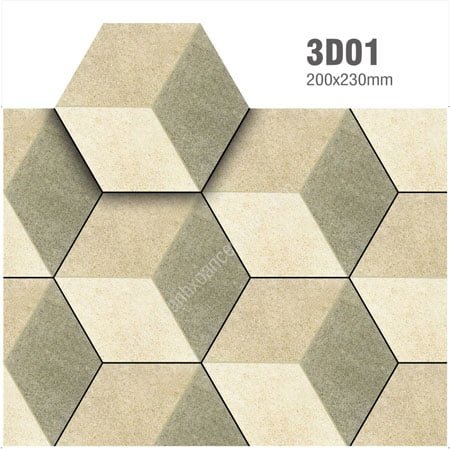 Gạch lát nền 200×230 Viglacera 3D01